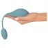 VibePad Mini - almofada vibratória dupla motor - silicone turquesa