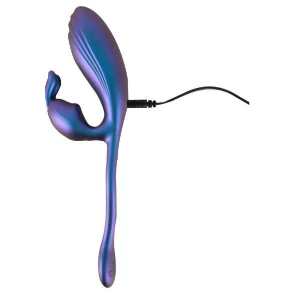 Smile - vibrador ponto G e clitóris - silicone azul