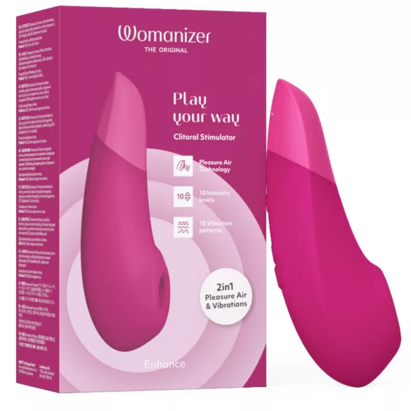 Womanizer Enhance - estimulador de clitóris por ondas de ar (rosa)