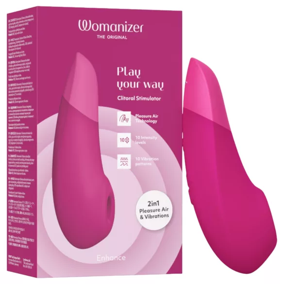 Womanizer Enhance - estimulador de clitóris por ondas de ar (rosa)