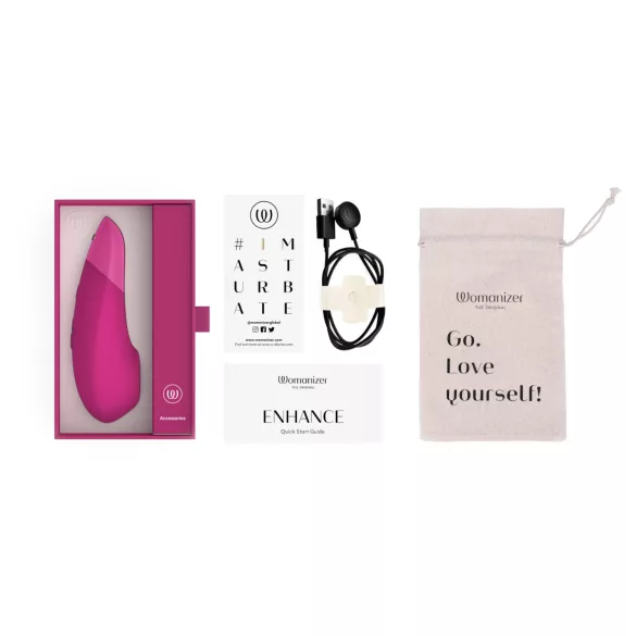 Womanizer Enhance - estimulador de clitóris por ondas de ar (rosa)