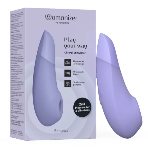 Womanizer Enhance - estimulador de clitóris por ondas de ar (roxo)