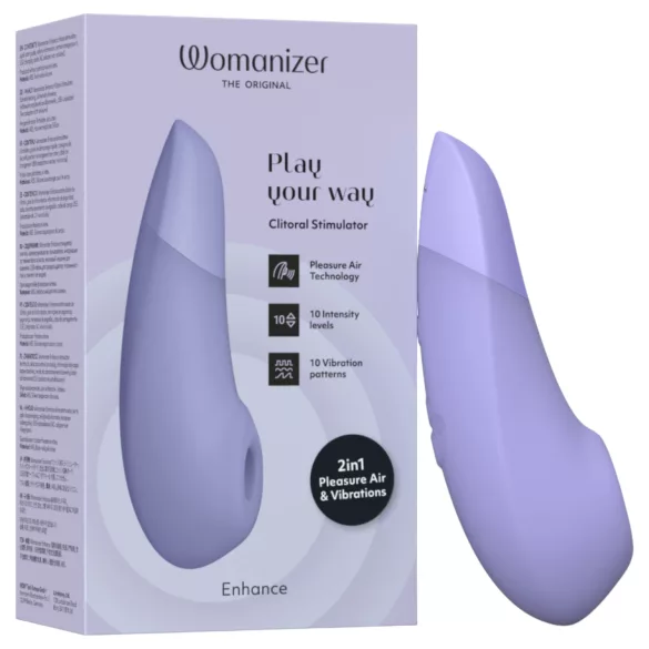 Womanizer Enhance - estimulador de clitóris por ondas de ar (roxo)