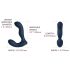 Svakom Iker Neo - Vibrador Anal Interativo e Pulsante (Azul)