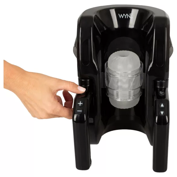 WYNE 10 - masturbador automático com alça - preto