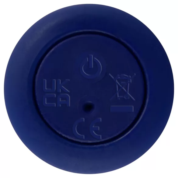 Smile - vibrador ponto G curvado - silicone azul