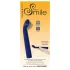 Smile - vibrador ponto G curvado - silicone azul