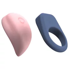 Luxus - vibrador casal magnético - kit