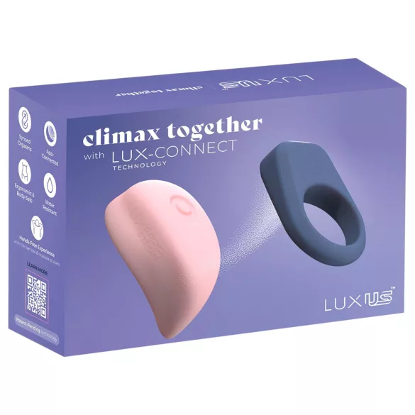 Luxus - vibrador casal magnético - kit
