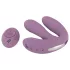 Beau Coeur Mireva - vibrador triplo com controle remoto - silicone roxo