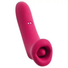   You2Toys Oral Fun - sugador e estimulador de clitóris com língua (rosa)