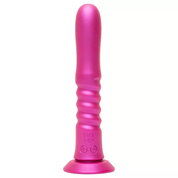 ROMP Jiggle - vibrador empurrador com ventosa (rosa)