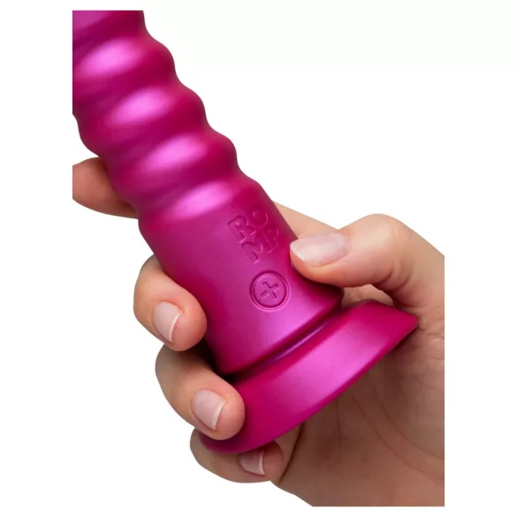 ROMP Jiggle - vibrador empurrador com ventosa (rosa)