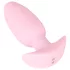 Cuties Mini - plug anal vibratório - silicone - rosa