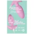 Cuties Mini - plug anal vibratório - silicone - rosa