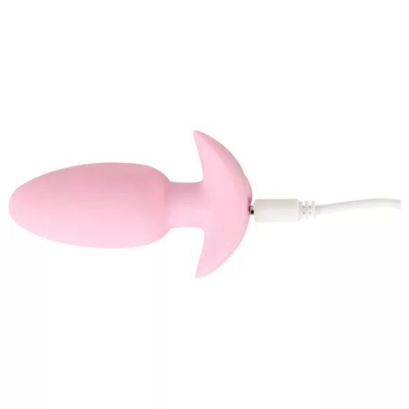 Cuties Mini - plug anal vibratório - silicone - rosa