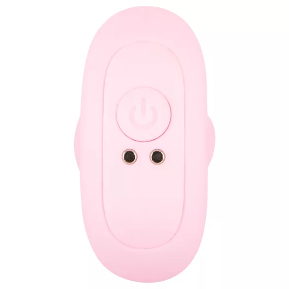 Cuties Mini - plug anal vibratório - silicone - rosa