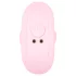 Cuties Mini - plug anal vibratório - silicone - rosa