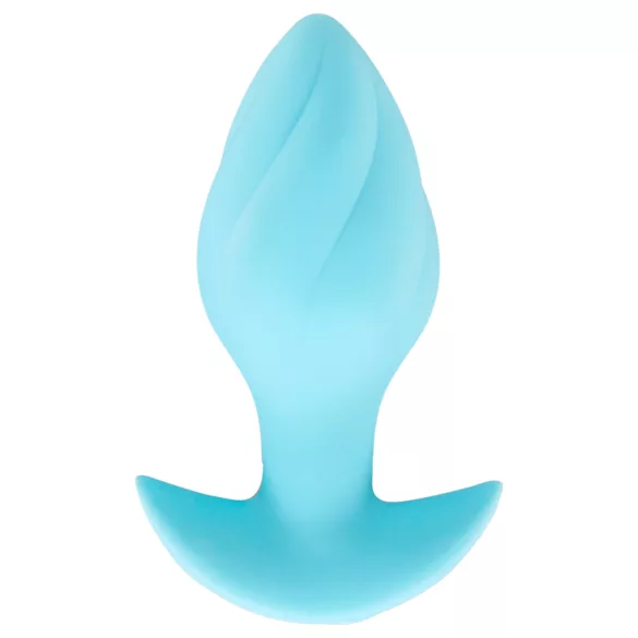 Cuties Mini - plug anal vibratório - silicone azul
