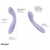 Svakom Margot - vibrador de ponto G com 2 motores (roxo)
