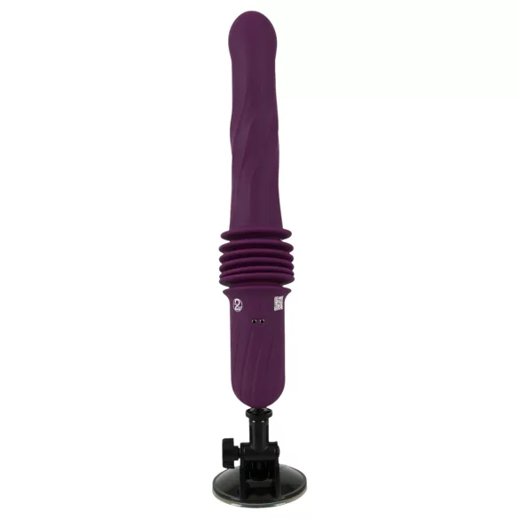 You2Toys - vibrador de impulso aquecido com controlo remoto (roxo)