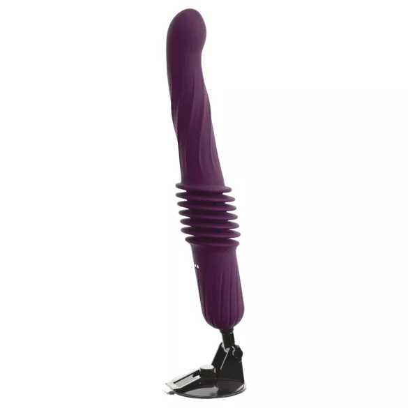 You2Toys - vibrador de impulso aquecido com controlo remoto (roxo)