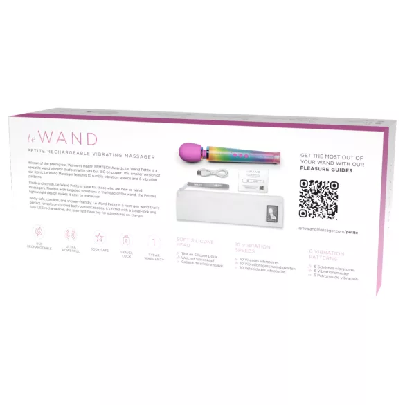 le Wand - vibrador massageador - recarregável - multicolorido