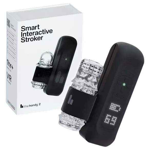 The Handy 2 - Masturbador masculino interativo (preto)