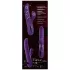 You2Toys - vibrador com braço estimulador do clitóris oscilante e anel móvel (roxo)