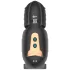 Rebel - vibrador peniano para homens com estimulador móvel da glande (preto)