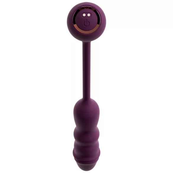 Javida - ovo vibratório recarregável com função de impulsão (lilás)