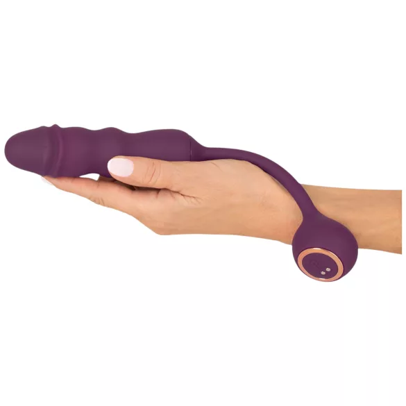 Javida - ovo vibratório recarregável com função de impulsão (lilás)