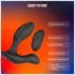 Arcwave Perk - vibrador de próstata com controlo remoto (preto)