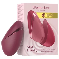   Womanizer Next Liberty - estimulador de clitóris por ondas de ar (vermelho)