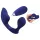 SMILE - vibrador controle remoto para calcinha e anal - silicone azul