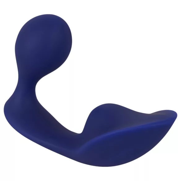 SMILE - vibrador controle remoto para calcinha e anal - silicone azul