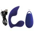 SMILE - vibrador controle remoto para calcinha e anal - silicone azul
