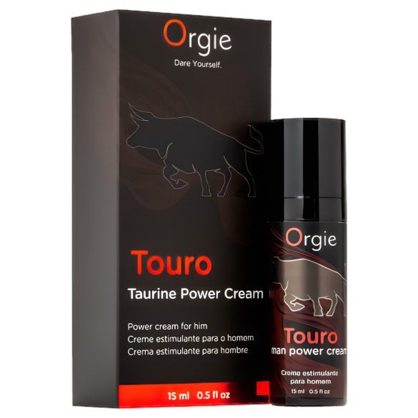 Orgie Touro Power - Creme Estimulante para Ereção (15ml)