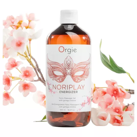 Orgie Noriplay Energizer - gel para massagem NURU energizante 500ml