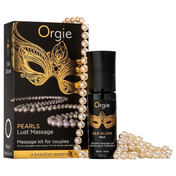 Orgie Pearls Lust - Gel de Massagem com Colar de Pérolas