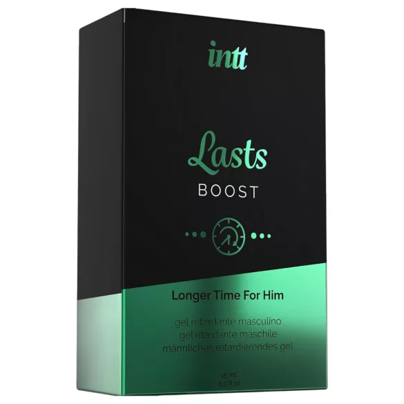 intt Lasts Boost - spray retardante e potenciador de ereção (15 ml)