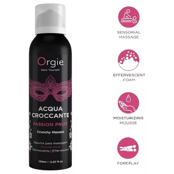 Orgie - espuma de massagem - maracujá - 150ml
