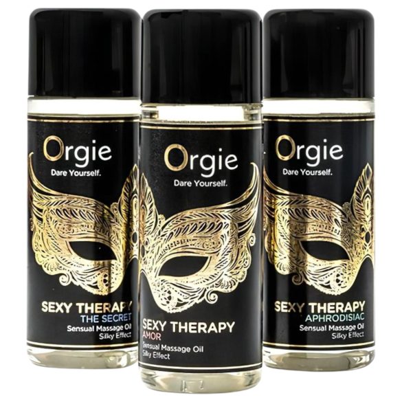 Kit de Óleos Sensuais Orgie Sexy Therapy (3x30ml)