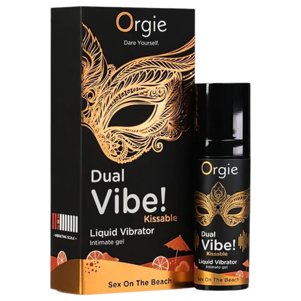 Orgie Dual Vibe - vibrador líquido unissex - Sex on the Beach (15ml)