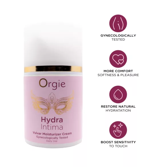 Orgie Hydra Intima - creme íntimo hidratante para mulheres (50 ml)