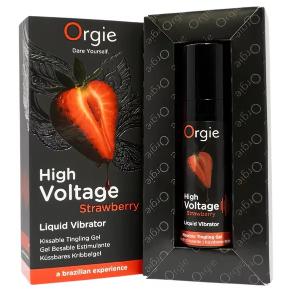 Orgie - vibrador líquido estimulante - sabor morango - 15ml