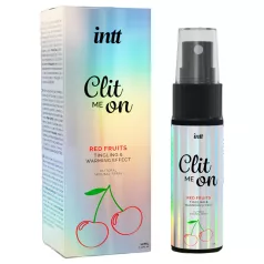   intt Clit Me On - vibrador líquido em spray para o clitóris - frutas vermelhas (12 ml)