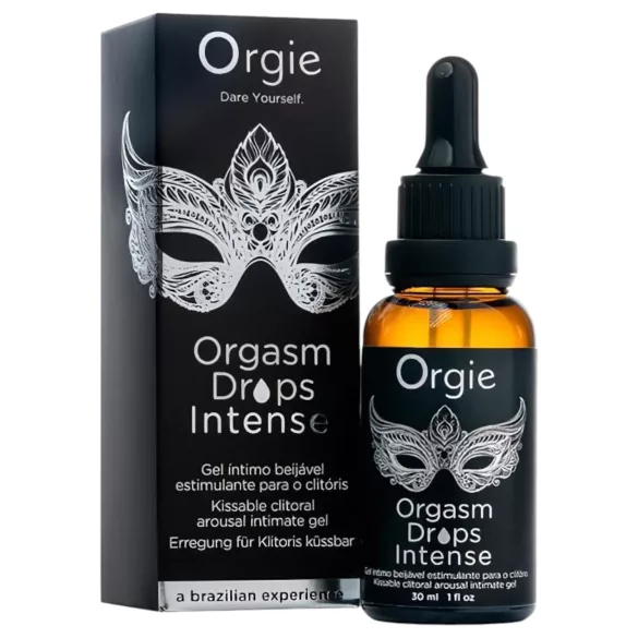 Orgie Orgasm Drops Intense - gel íntimo estimulante para mulheres (30 ml)