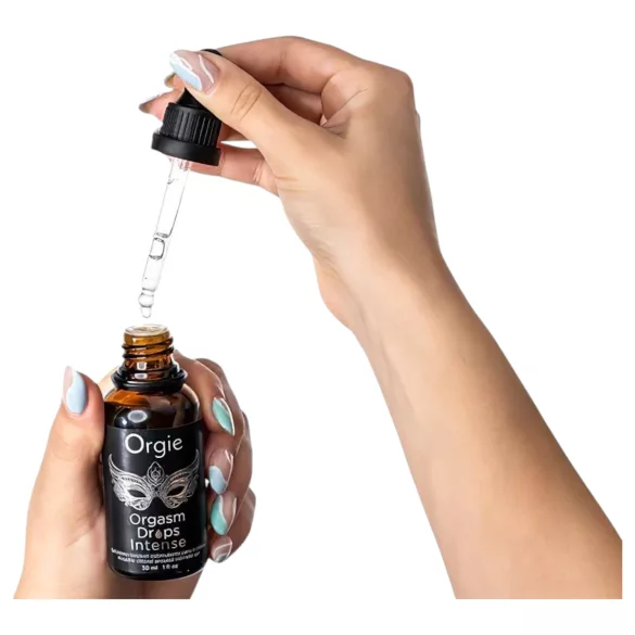 Orgie Orgasm Drops Intense - gel íntimo estimulante para mulheres (30 ml)