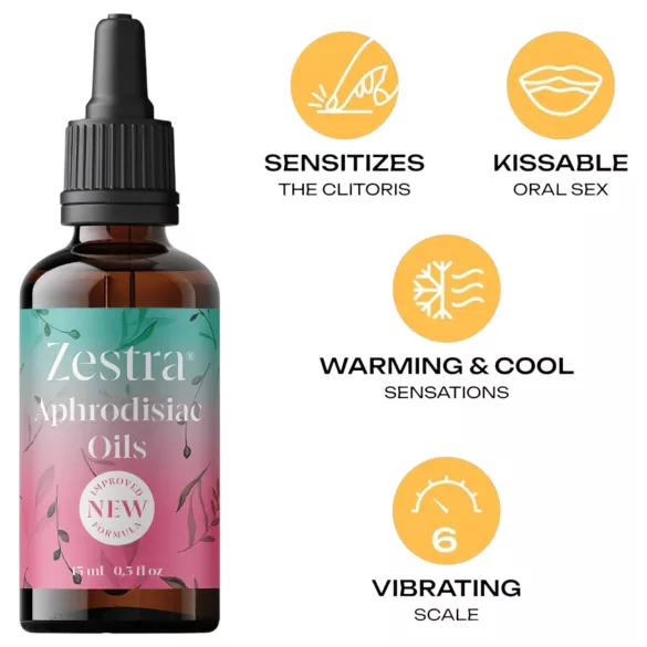 Zestra - óleo afrodisíaco para mulheres (15 ml)
